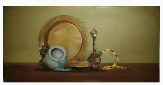 painting (Original Handmade Oil Painting on MDF – Timeless Art for Modern Spaces)