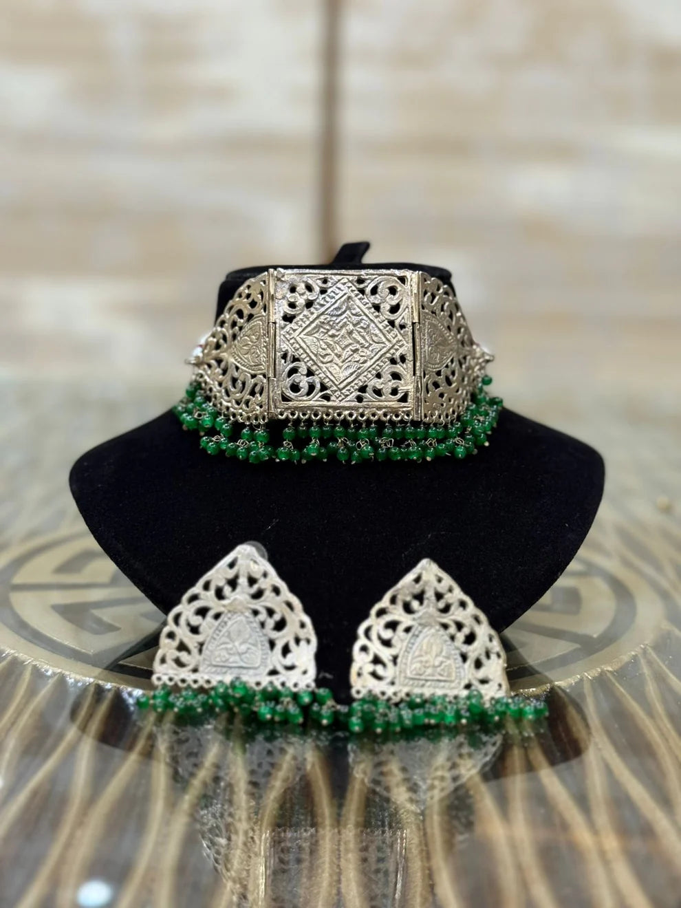 pearl choker set